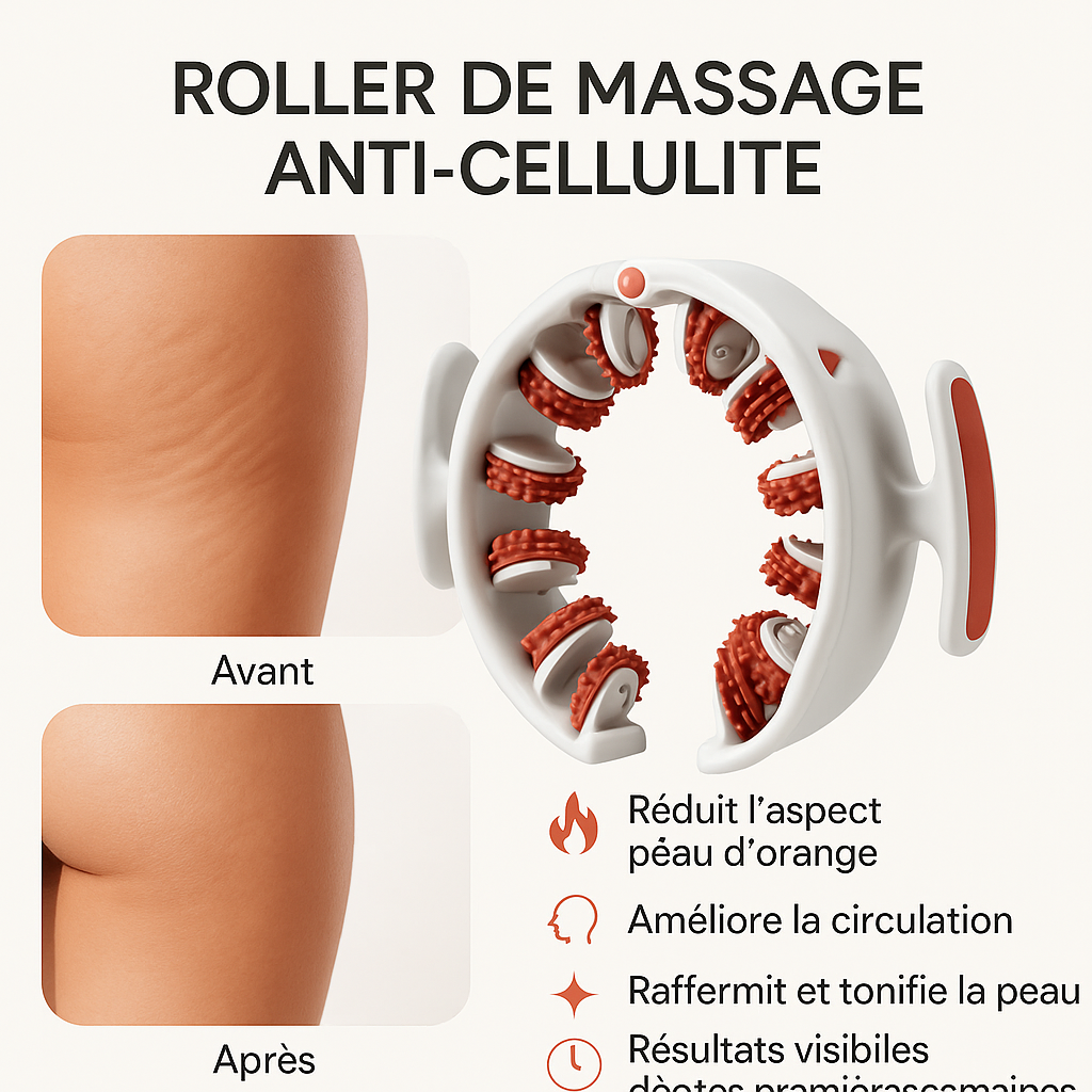 Le rouleau Esma : anti-cellulite, raffermit et relâche la peau
