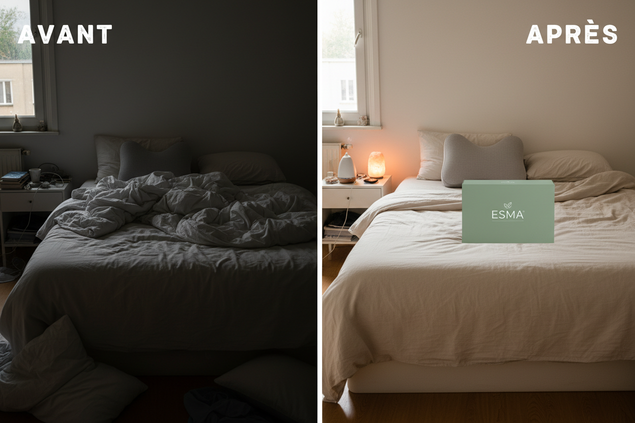 Avant/Après avec box ESMA