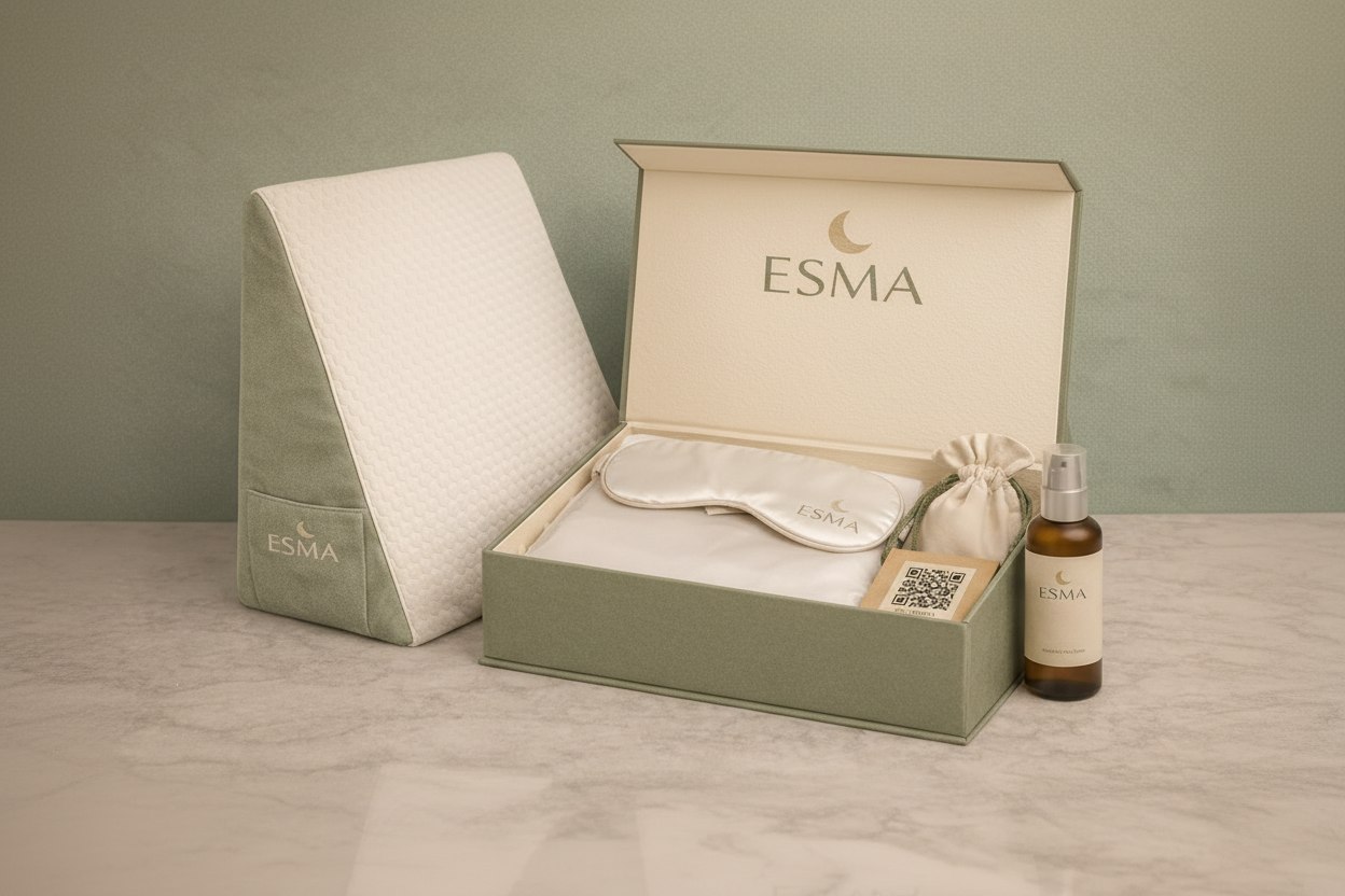 Coffret ESMA ouvert - Version alignée avec votre produit réel