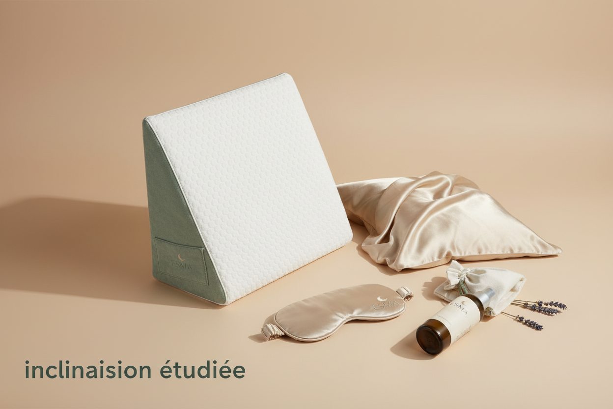 inclinaison étudiée.