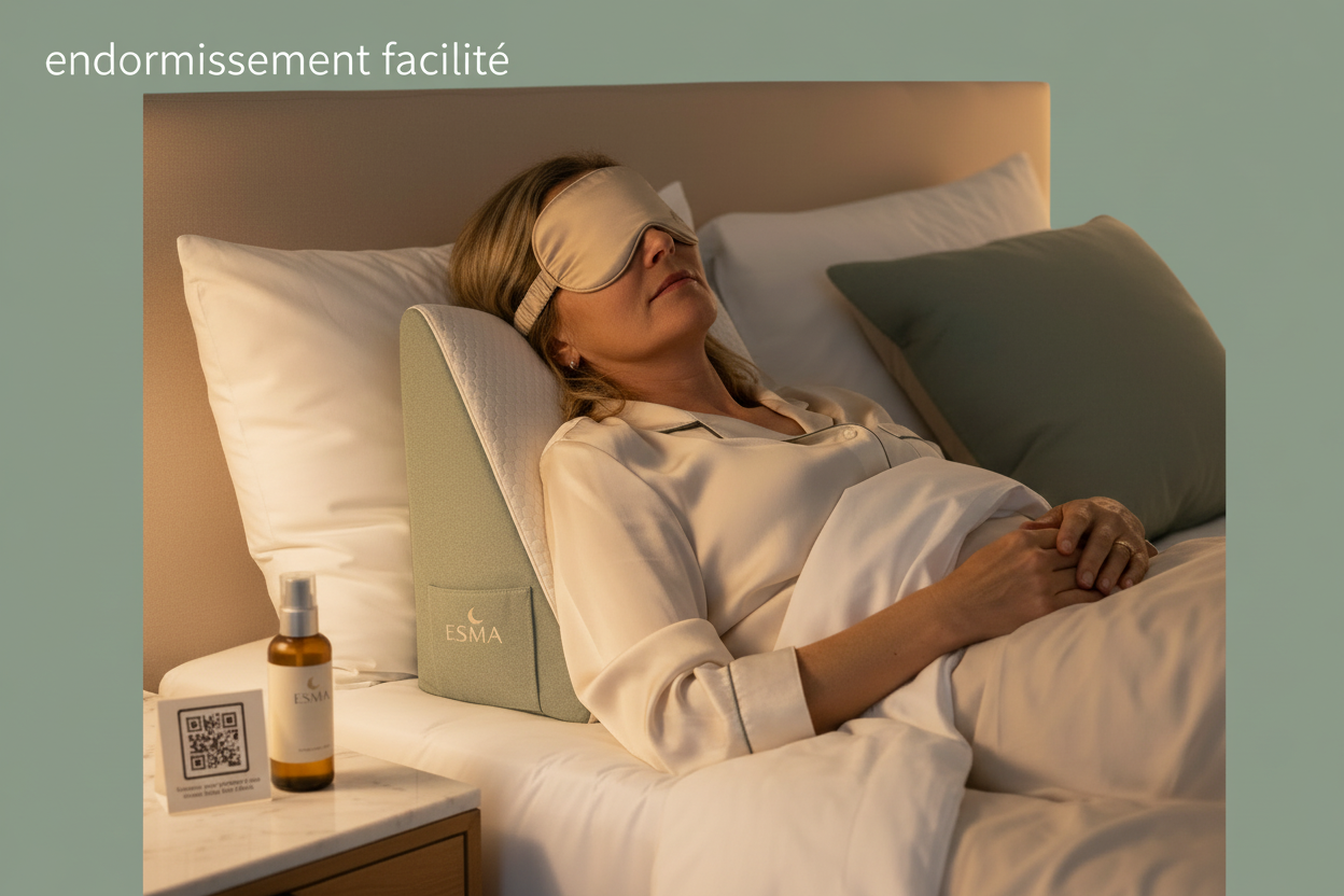 endormissement facilité.